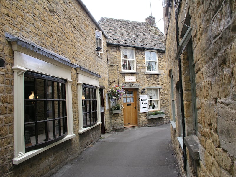 Une photo d'un village dans les Cotswolds, en Angleterre, en 2009, lorsque Phil et Delys Snyder l'ont visité.