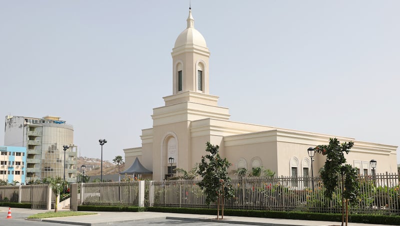 Le temple de Praia, au Cap-Vert.