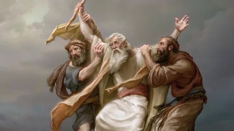 "Un devant Dieu" est de Joseph Brickey.