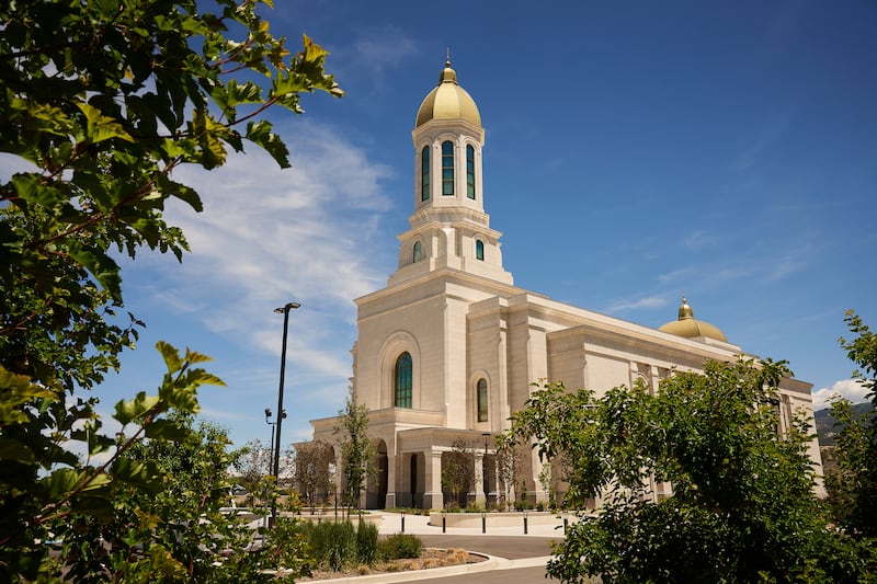 Le temple d'Ephraim (Utah).