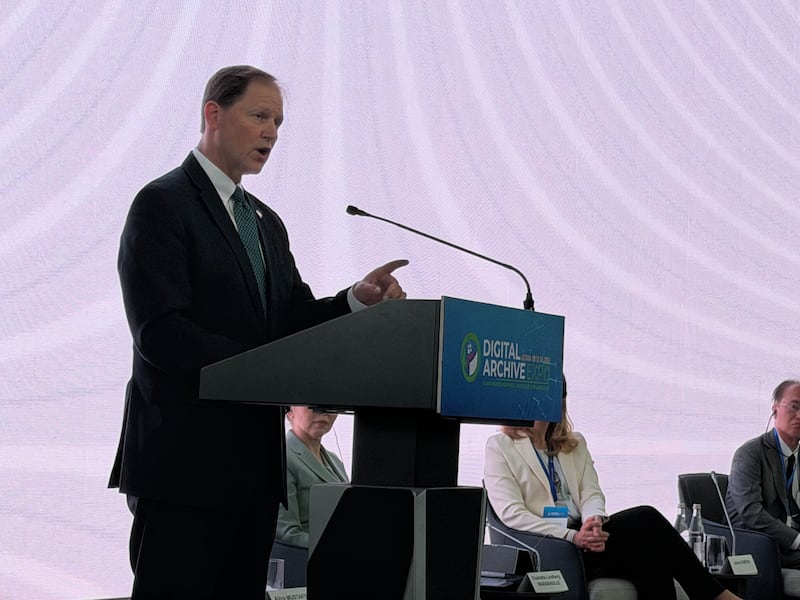 Frère Mark A. Bragg, soixante-dix Autorité générale, s'exprime lors du IIIe Congrès des archivistes : Exposition des archives numériques (DA-EXPO) tenu du 8 au 12 juin 2026 à Astana, au Kazakhstan.