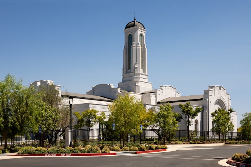 Le temple de Modesto (Californie).