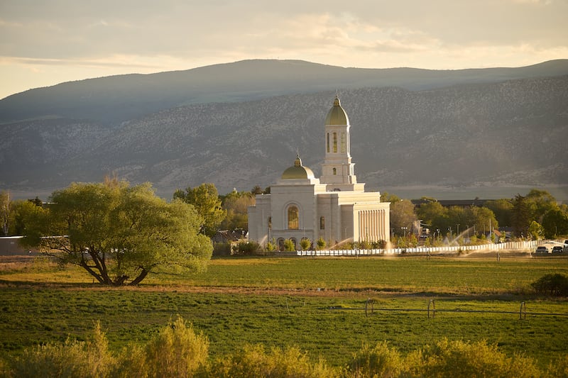 Le temple d'Ephraim (Utah).