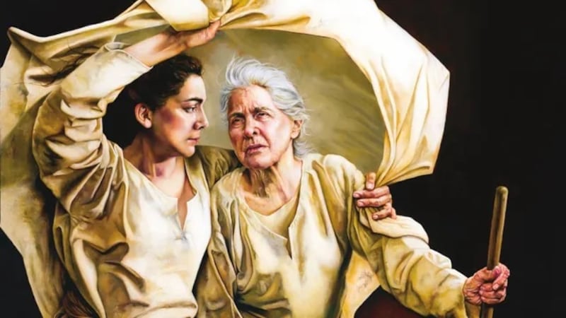 "Ou tu iras" est une oeuvre de Sandy Freckleton Gagon.