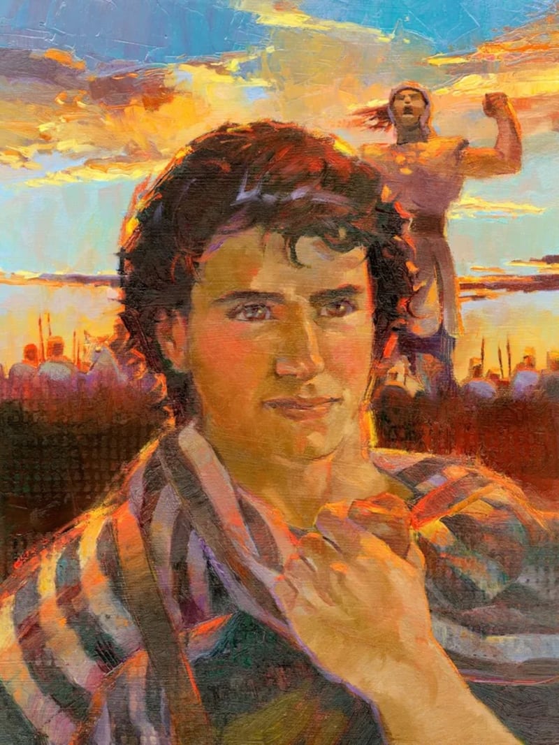 « Illustration de David » est de Dilleen Marsh.