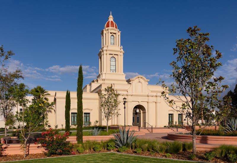 Le temple de San Luis Potosí (Mexique).