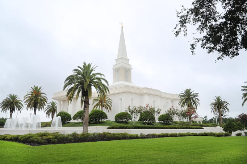 Le temple d'Orlando (Floride) le samedi 8 juin 2019.