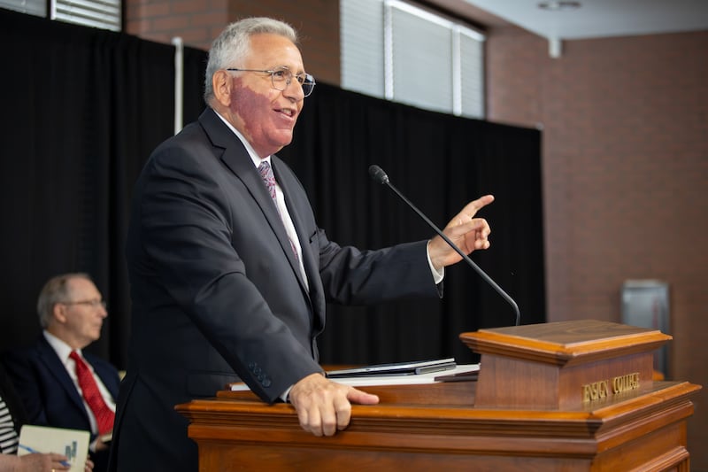 frère Rubén V. Alliaud s'exprime à Ensign College à Salt Lake City lors de la réunion spirituelle hebdomadaire le mardi 15 septembre 2026.