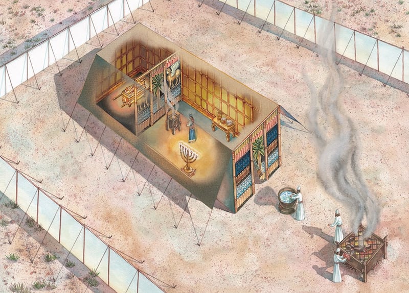 "Le tabernacle ancien" est une oeuvre de Bradley Clark.