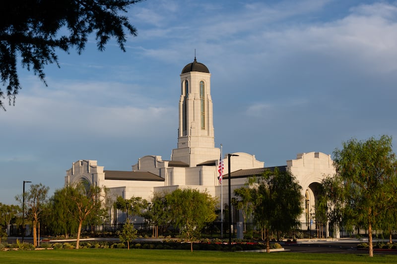Le temple de Modesto (Californie).