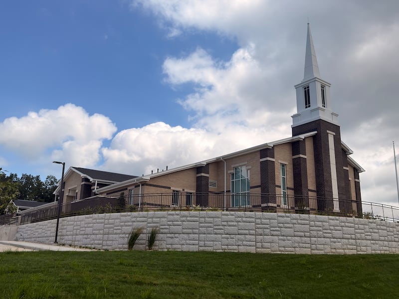 La chapelle du pieu de Cape Girardeau (Missouri) est photographiée en août 2026.