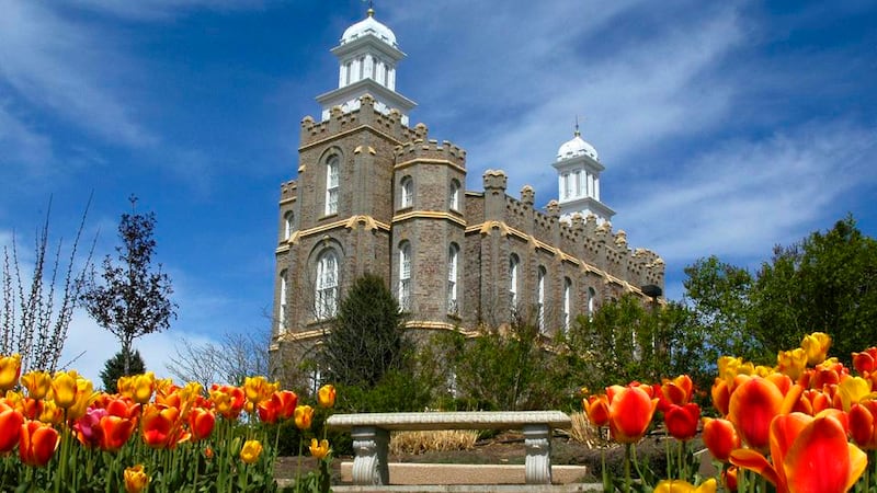Le temple de Logan (Utah).