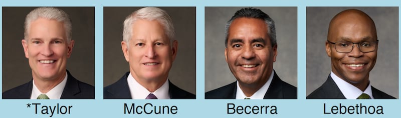 La présidence de l'interrégion de l'Utah pour 2026-2027.