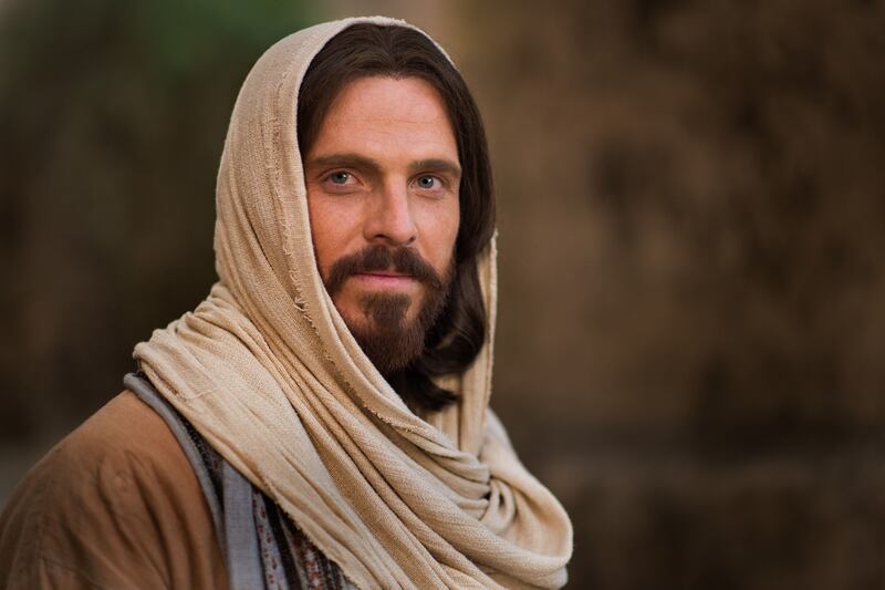 Un portrait du Sauveur Jésus-Christ dans une vidéo biblique.