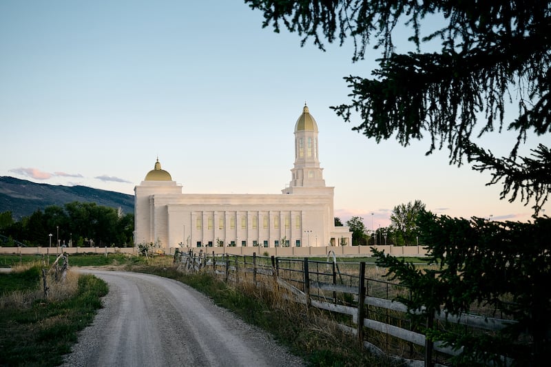 Le temple d'Ephraim (Utah).