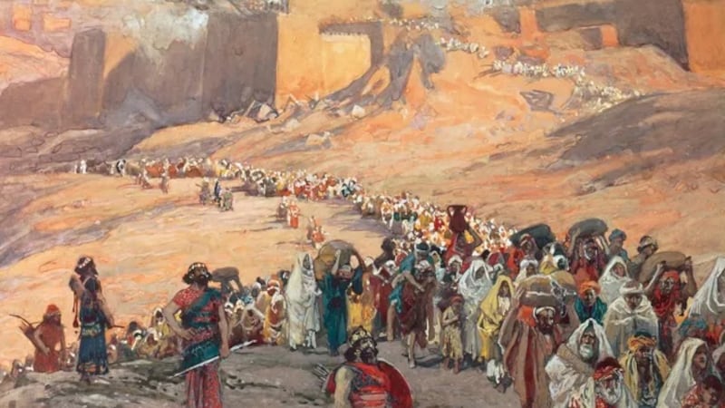 "The Flight of the Prisoners" est de James Jacques Joseph Tissot et d'autres.