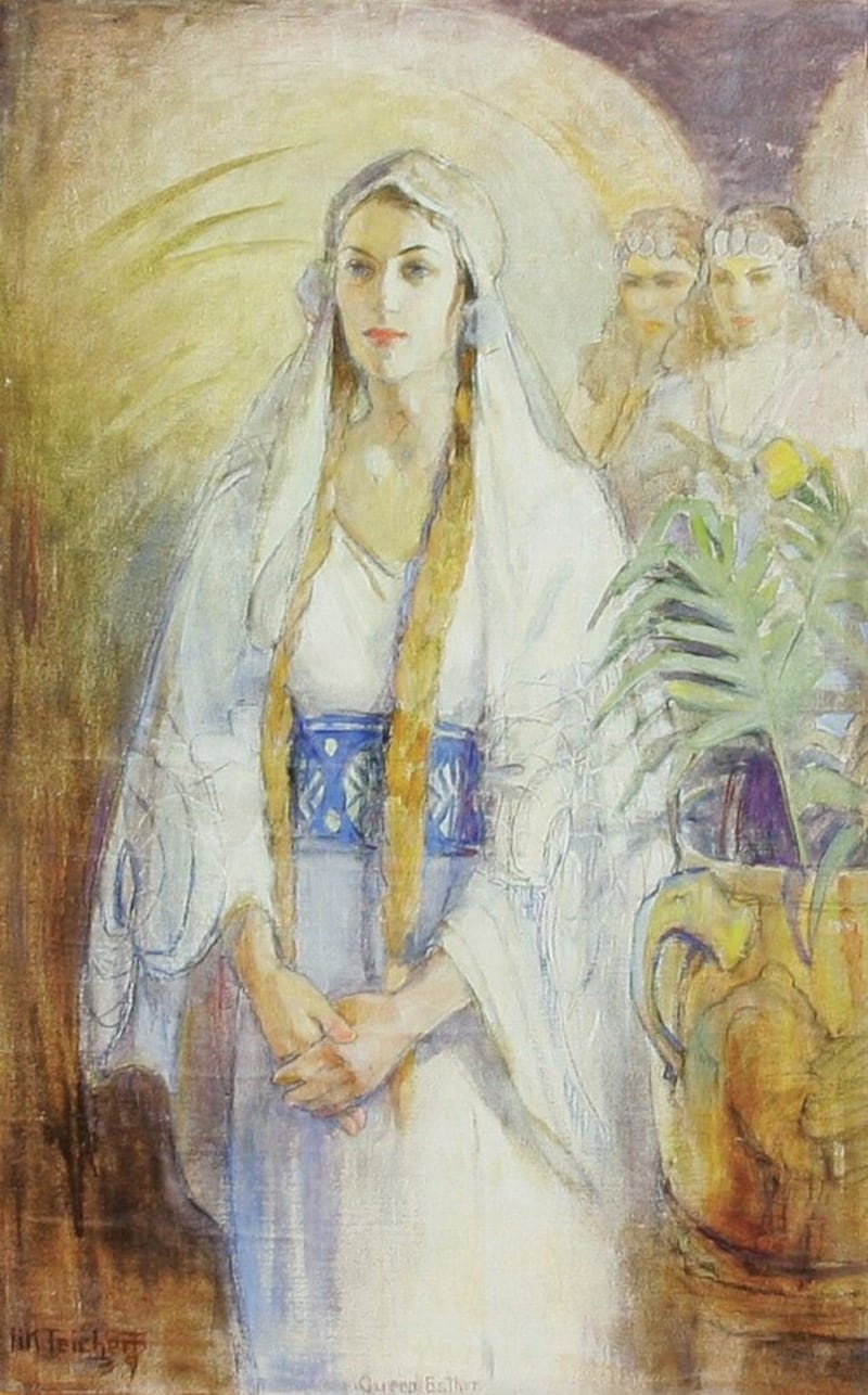 « Reine Esther » de Minerva Kohlhepp Teichert.