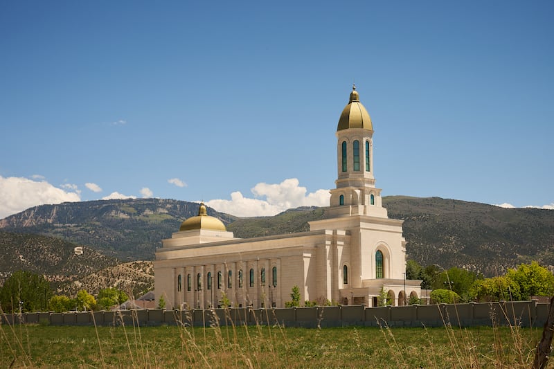 Le temple d’Ephraim (Utah).