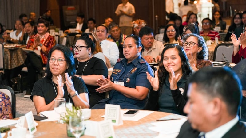 Des participants se rassemblent à Davao City, aux Philippines, pour un événement sur la liberté religieuse le 25 mars 2026.