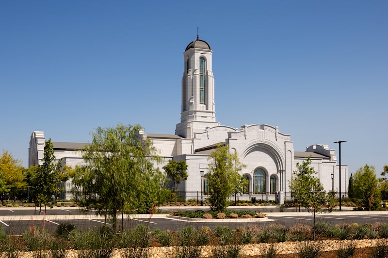 Le temple de Modesto (Californie).