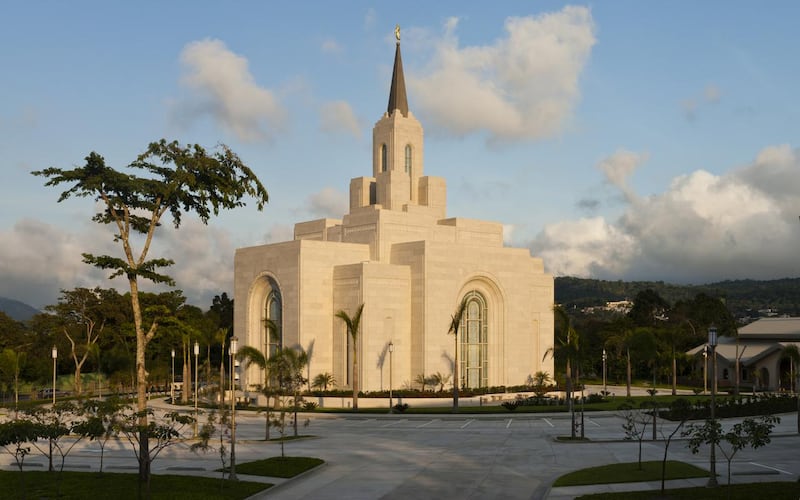 Le temple de San Salvador (El Salvador).