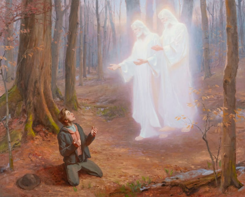 « La Première Vision » est une œuvre de Linda Curley Christensen et Michael Malm.