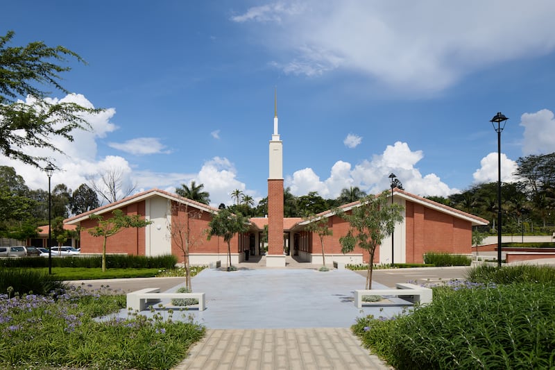 Une maison de culte adjacente au temple de Harare, au Zimbabwe.